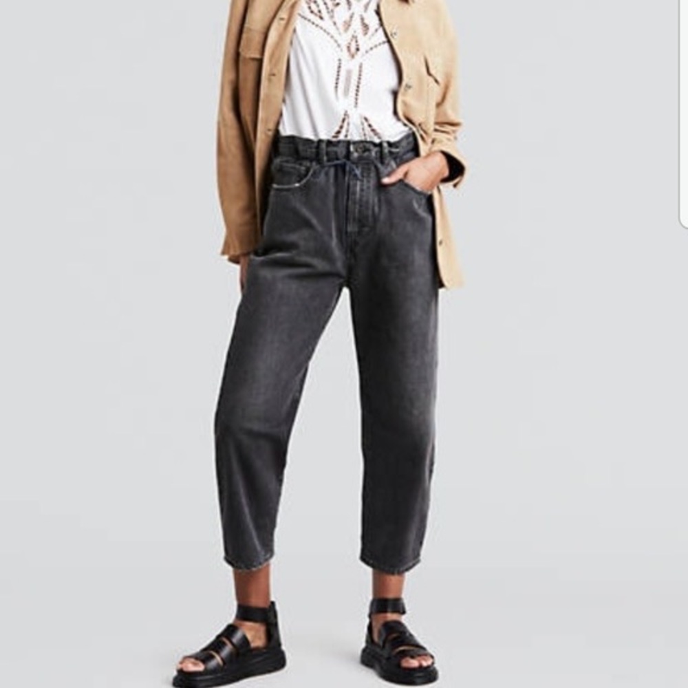 NWOT Levis Made & Crafted LMC Barrel Crop Jeans